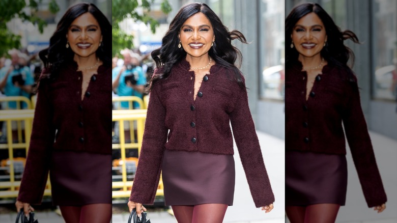 Mindy Kaling photographed in Hudson Square, NY, on September 30, 2025
