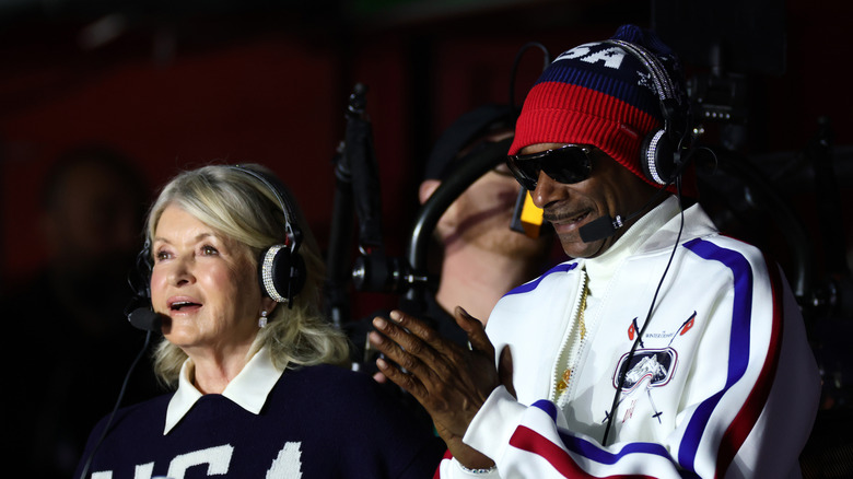 Martha Stewart and Snoop Dogg in February 2026