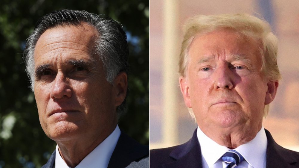 Mitt Romney, Donald Trump