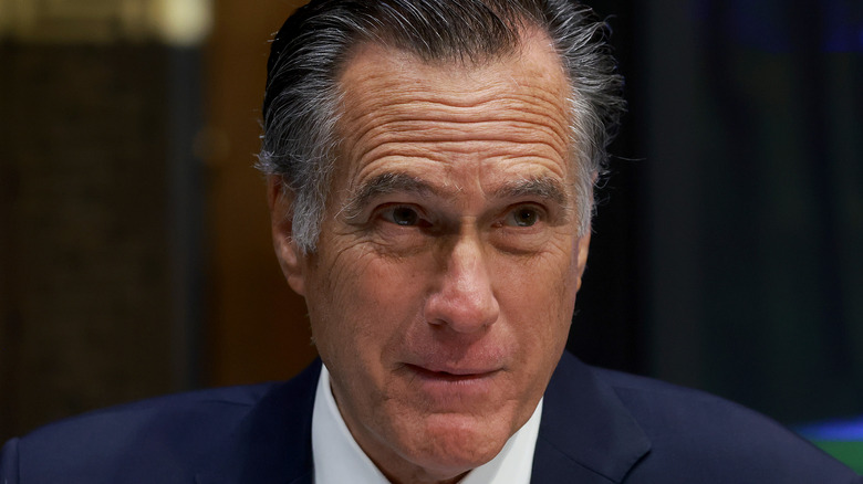 Mitt Romney up close 