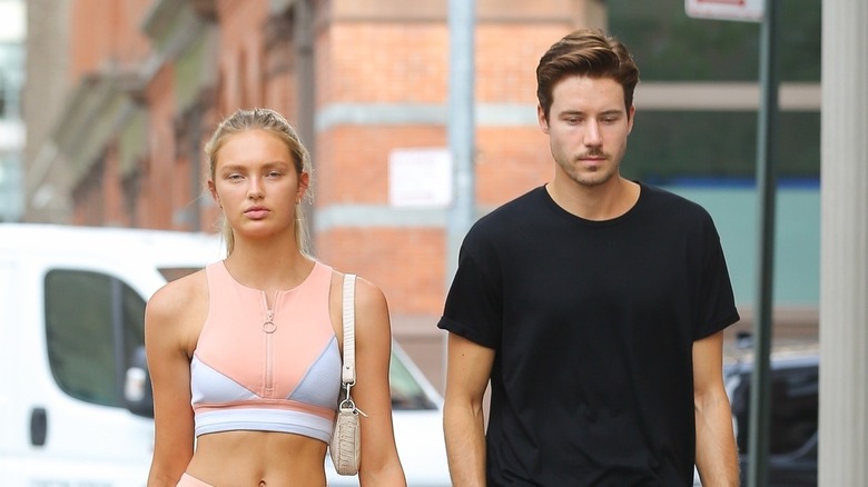 Romee Strijd and Laurens van Leeuwen