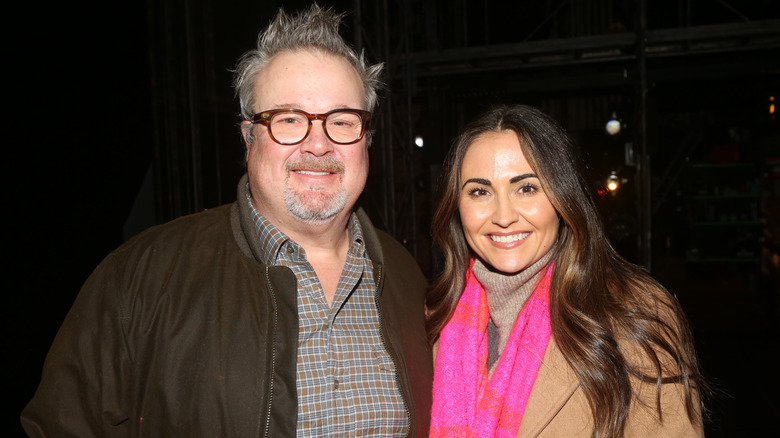 Eric Stonestreet and Lindsay Schweitzer at the Almost Famous musical