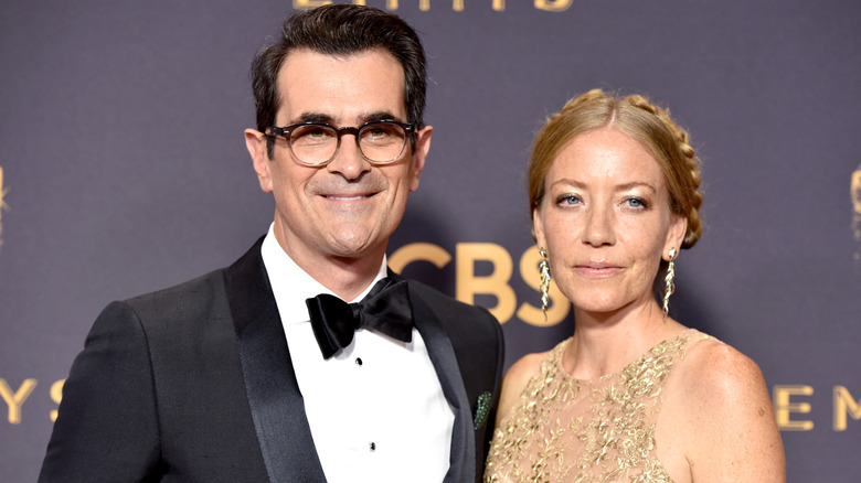 Ty Burrell and Holly Burrell at the Primetime Emmy Awards