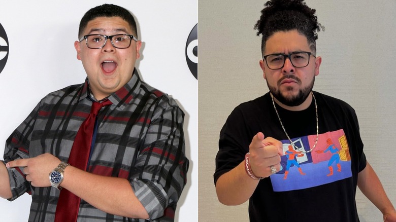 Rico Rodriguez in 2018 and 2024