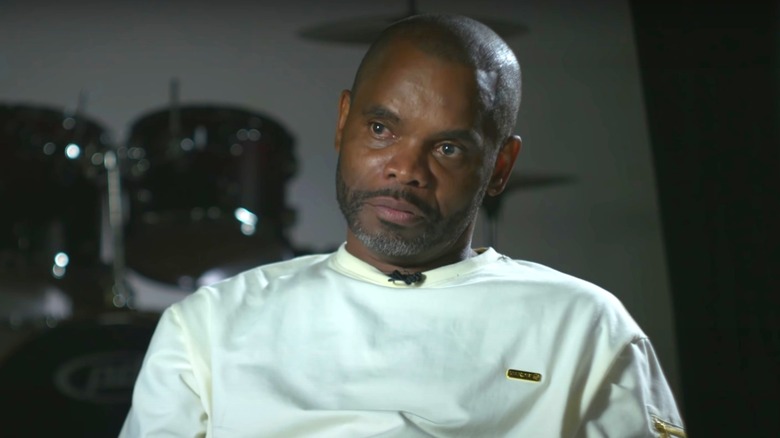 Anthony A.J. Johnson sitting for an interview in 2018