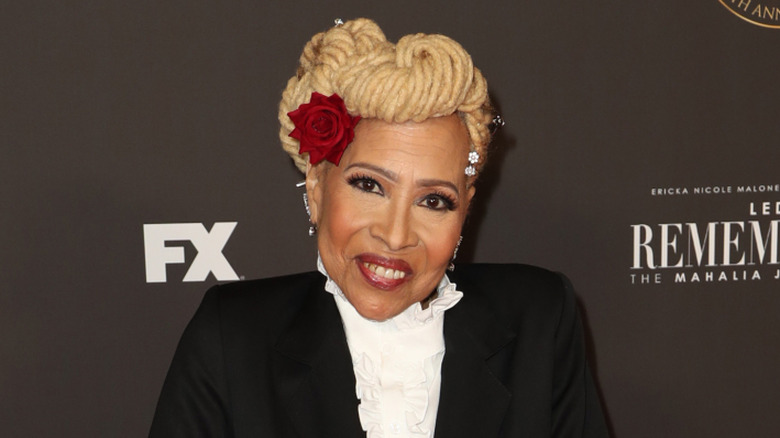 Denise Dowse smiling at the Pan African Film and Arts Festival in 2022