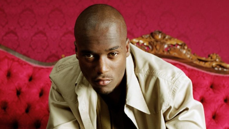 Lamont Bentley posing for 