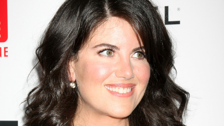 Monica Lewinsky smiles at the TV Industry Advocacy Awards Gala at the Sunset Tower Hotel on September 18, 2015 in West Hollywood, California (2015)