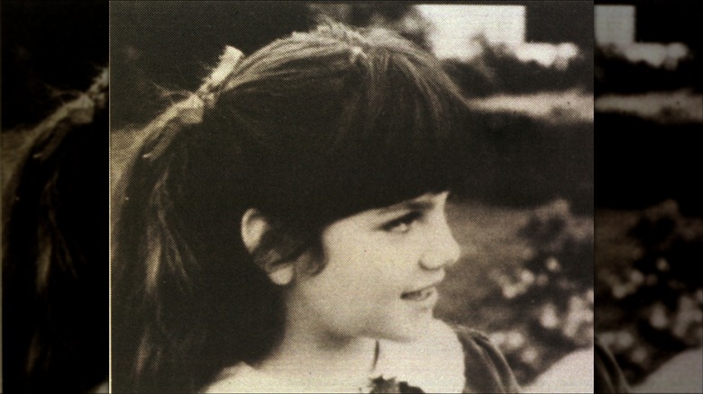 Monica Lewinsky as a child