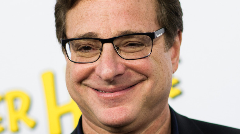 Bob Saget on the red carpet