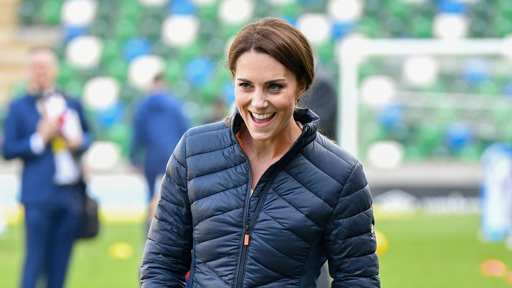 Kate Middleton in puffer jacket