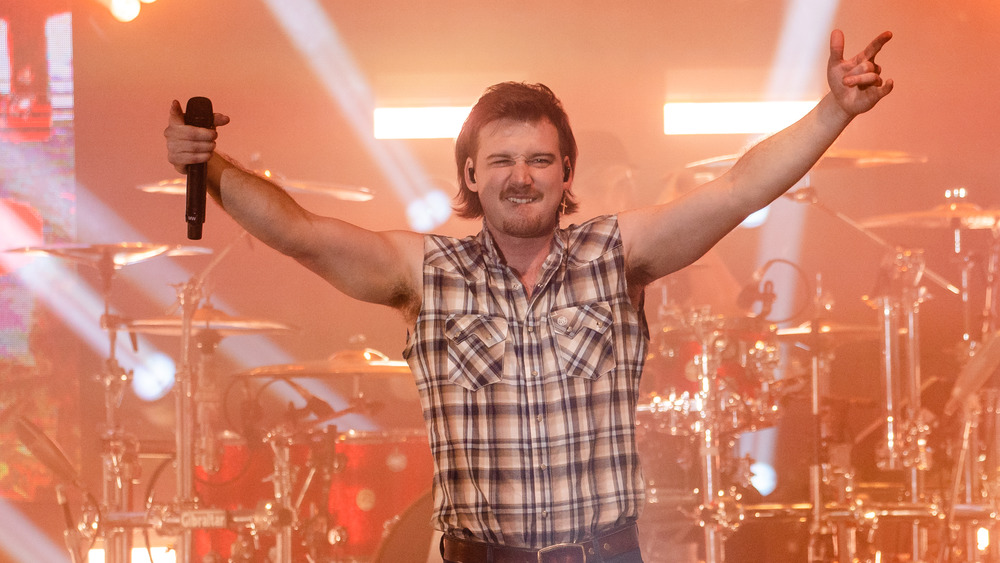 Morgan Wallen on stage