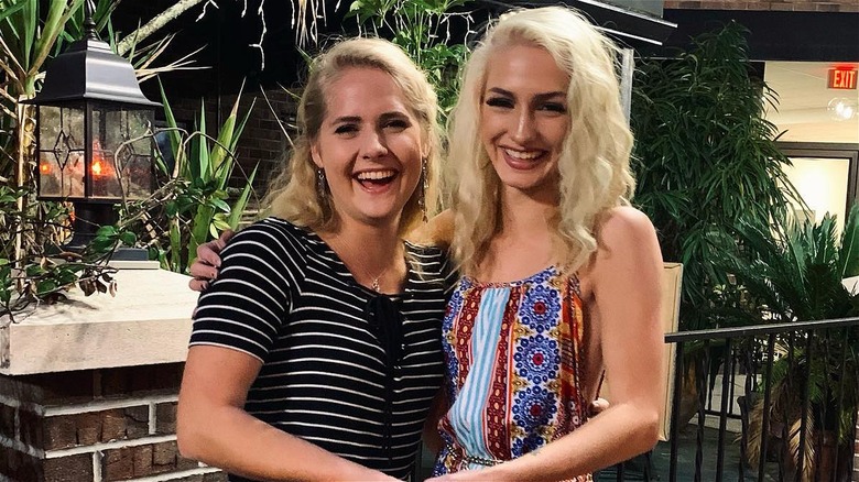Moriah and Lydia Plath smiling