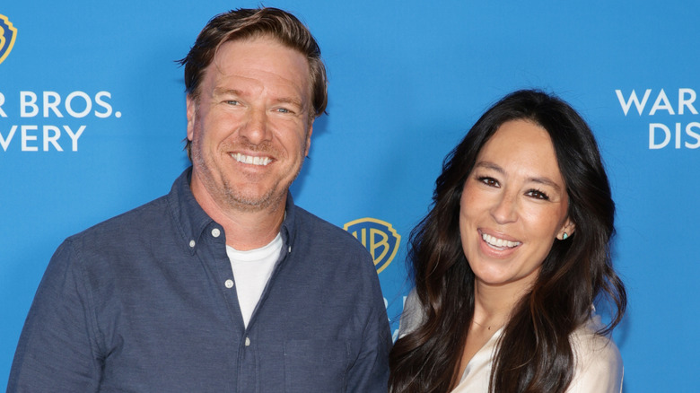 Chip and Joanna Gaines smiling