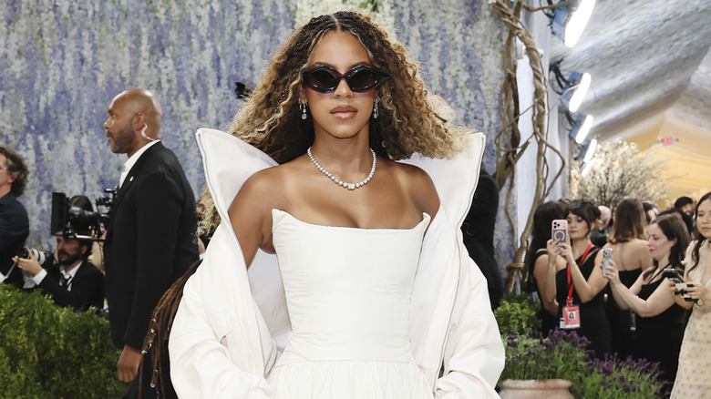 Blue Ivy Carter attending the Met Gala.