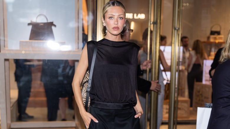 Delilah Hamlin attends Fendi presents the Baguette 26424 Re-Edition