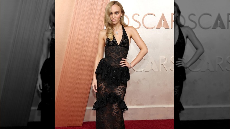 Lily-Rose Depp at the 97th Oscars