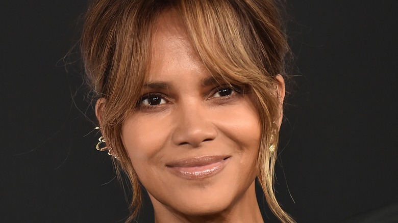 Halle Berry smiling