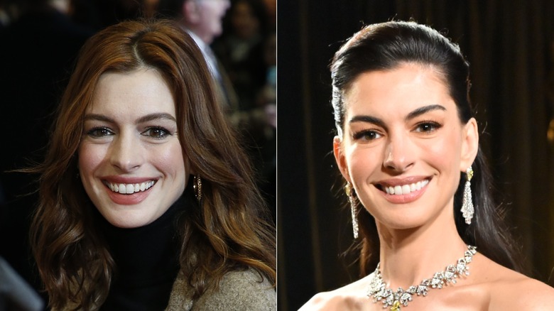 Anne Hathaway before and after