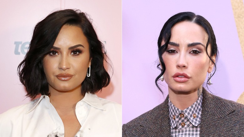 Demi Lovato before and after