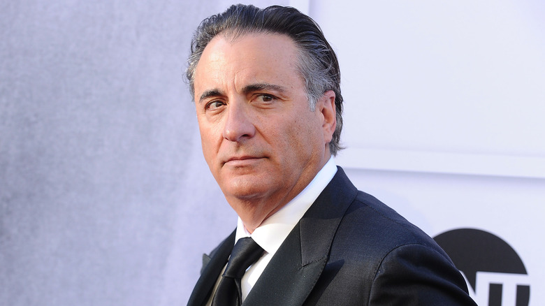 Andy Garcia looking to the side