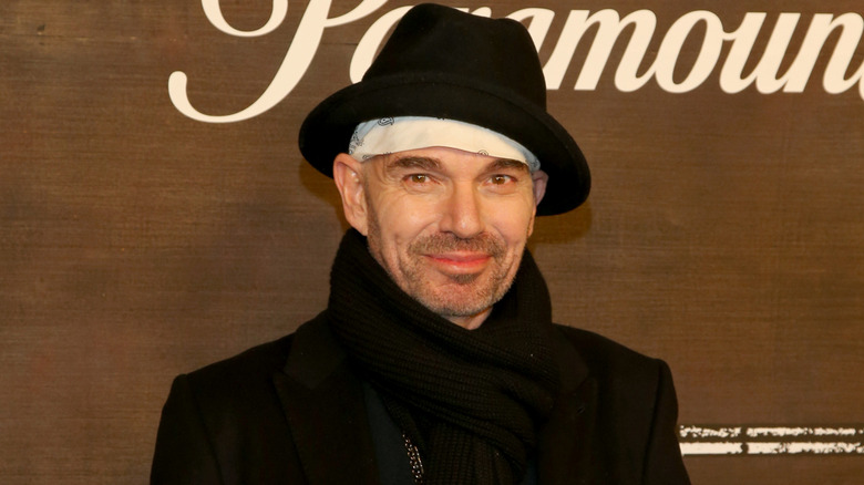 Billy Bob Thornton wearing a hat and smiling