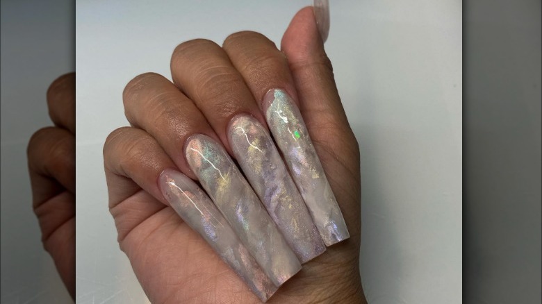 Mother Of Pearl Nails: How To Get The Iridescent Shimmery Manicure