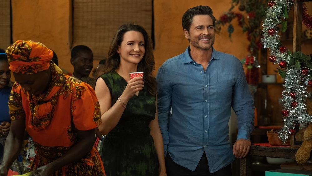 Kate and Derek at a party