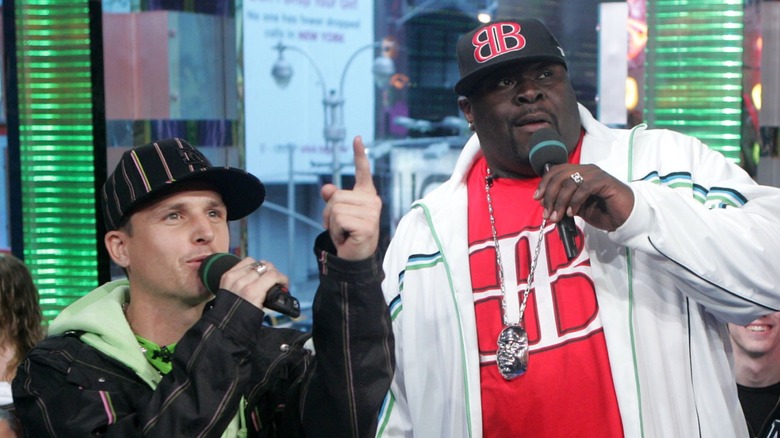 Rob Dyrdek and Christopher Boykin on TRL.