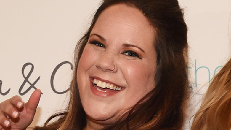 Whitney Way Thore smiling