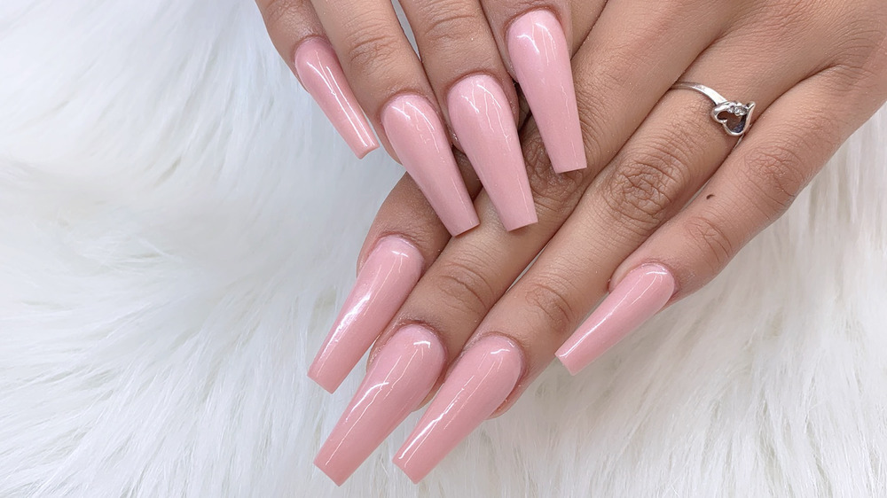 4. "Nude Coffin Nails" - wide 2