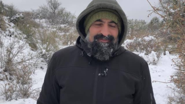  Tommaso Cioni in a winter jacket