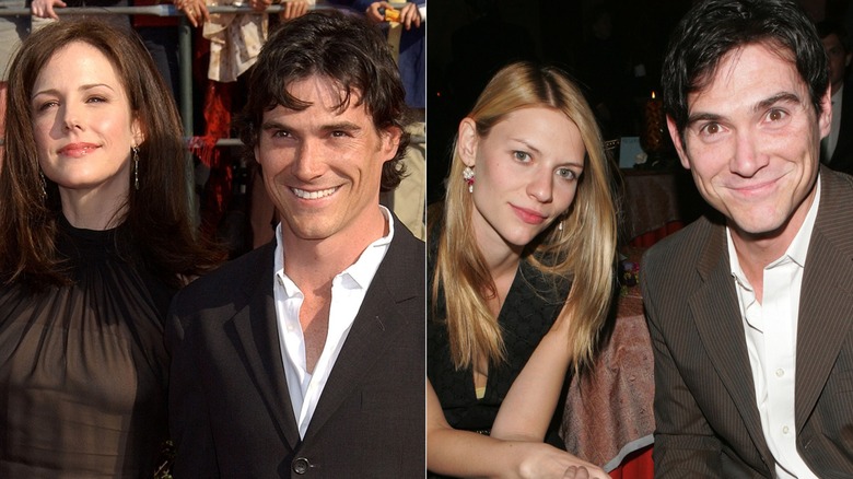 Composite image of Billy Crudup with Mary Louise Parker and BCrudup with Calire Danes