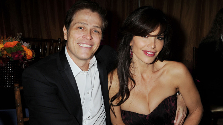 Lauren Sánchez and Patrick Whitesell smiling