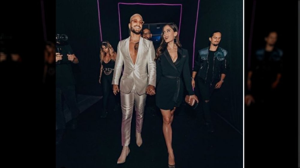 Natalia Barulich and Maluma