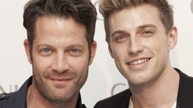 Nate Berkus and Jeremiah Brent smiling