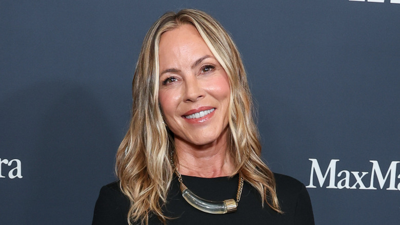 Maria Bello smiling