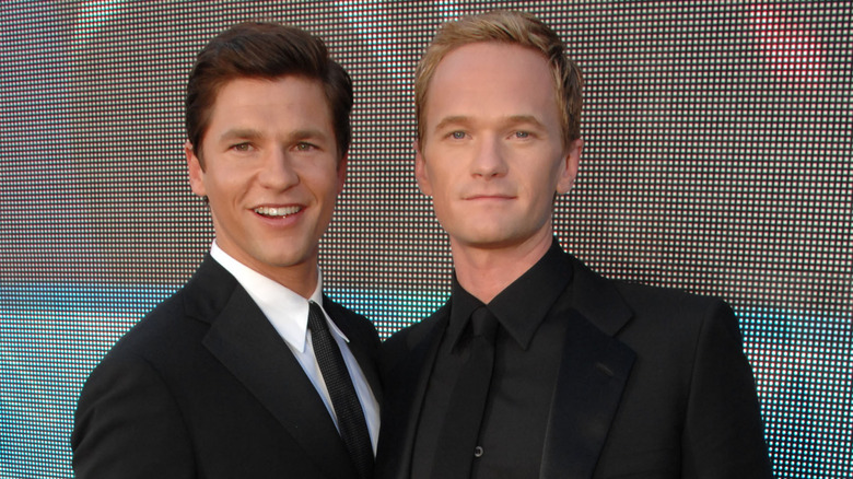 David Burtka and Neil Patrick Harris on a 2007 red carpet