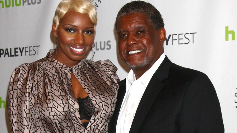 Gregg and NeNe Leakes smiling 