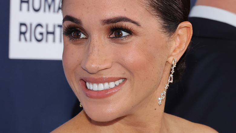 Meghan Markle smiling