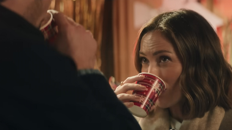 A close-up of Minka Kelly in "Champagne Problems"