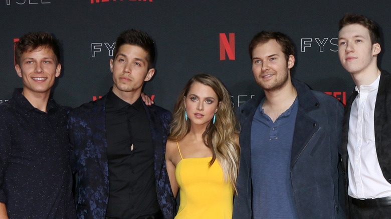 Cast of 13 reasons why red carpet