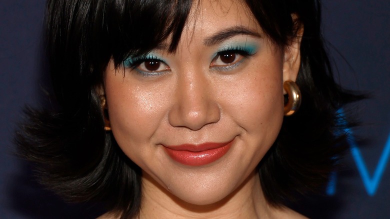 Ramona Young attending Moonshot premiere