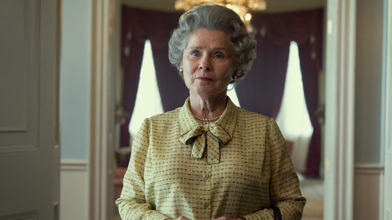 Imelda Staunton as Queen Elizabeth for The Crown