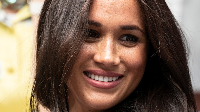 Meghan Markle smiling