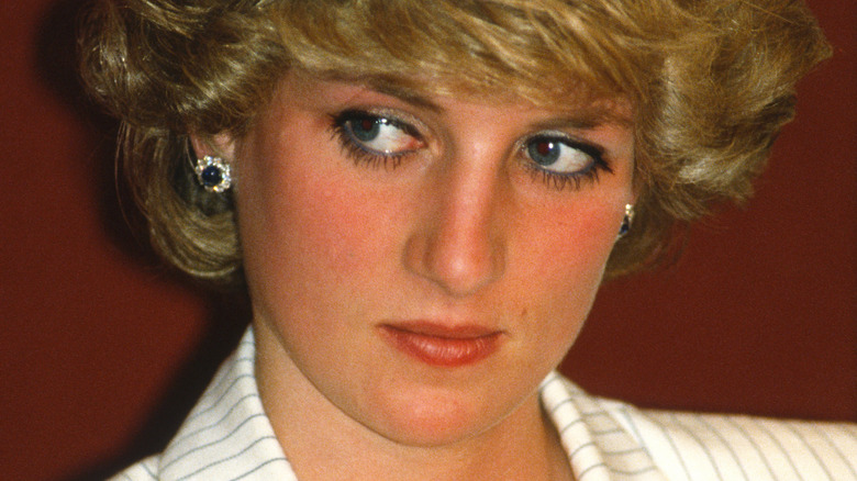 Princess Diana at an event 