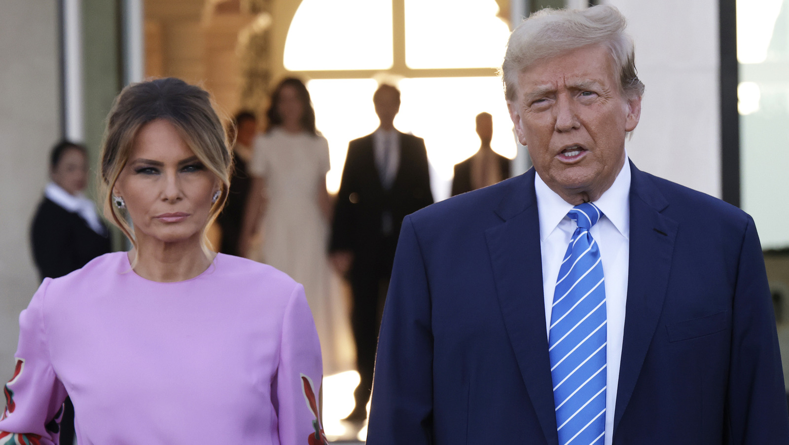 法的文書によると、ドナルド・トランプ氏とメラニア・トランプ氏が別居していることが判明