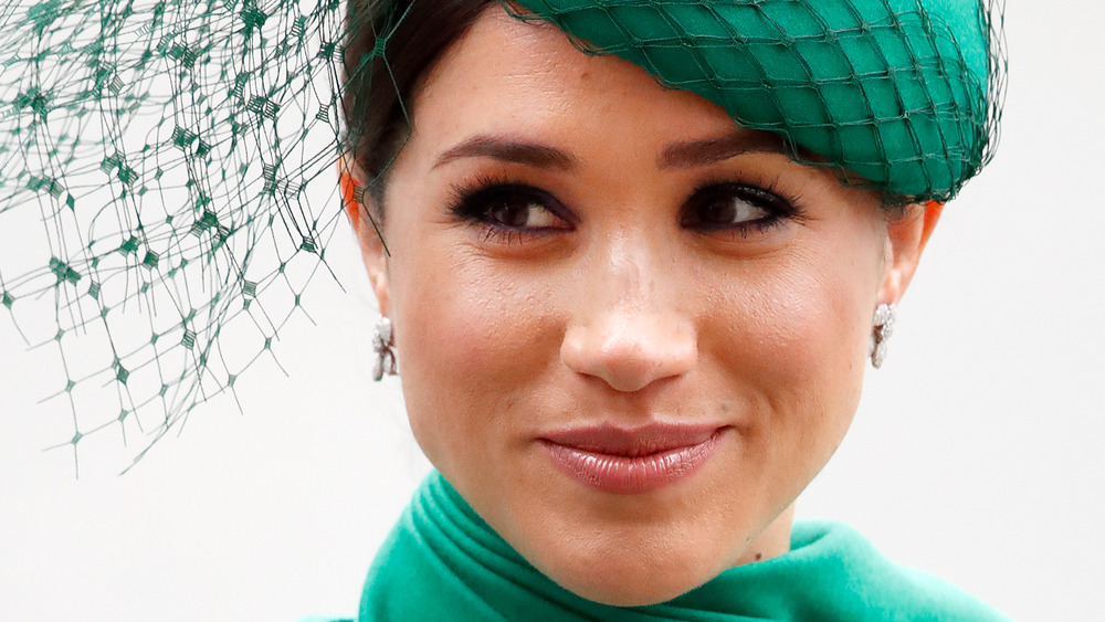 Meghan Markle green hat