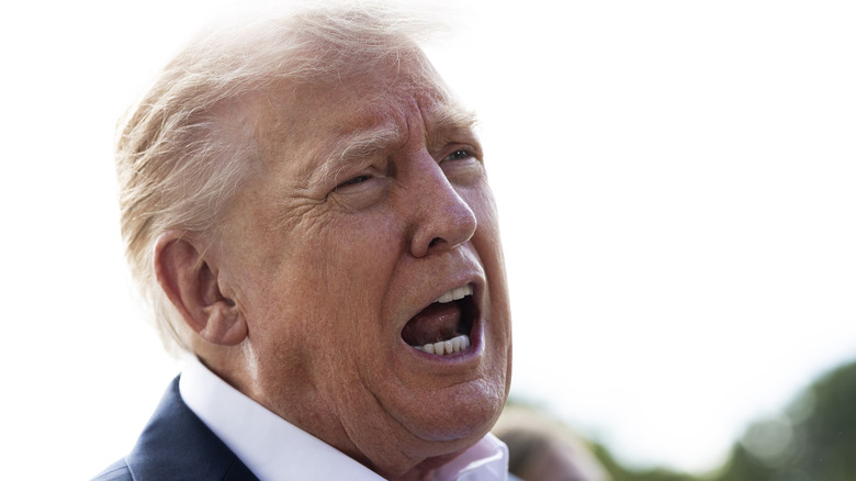 Donald Trump speaking