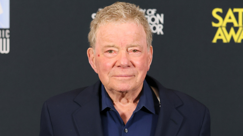 William Shatner smiling